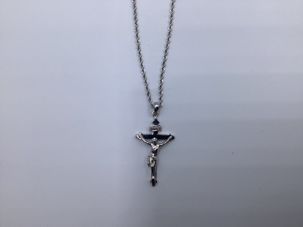 14K White 4.5g CROSS