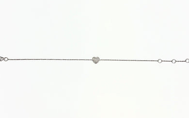 14k - White Gold 0.16 BRACELET