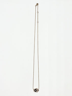 14k - Yellow Gold Br 0.13 S 0.07 NECKLACE