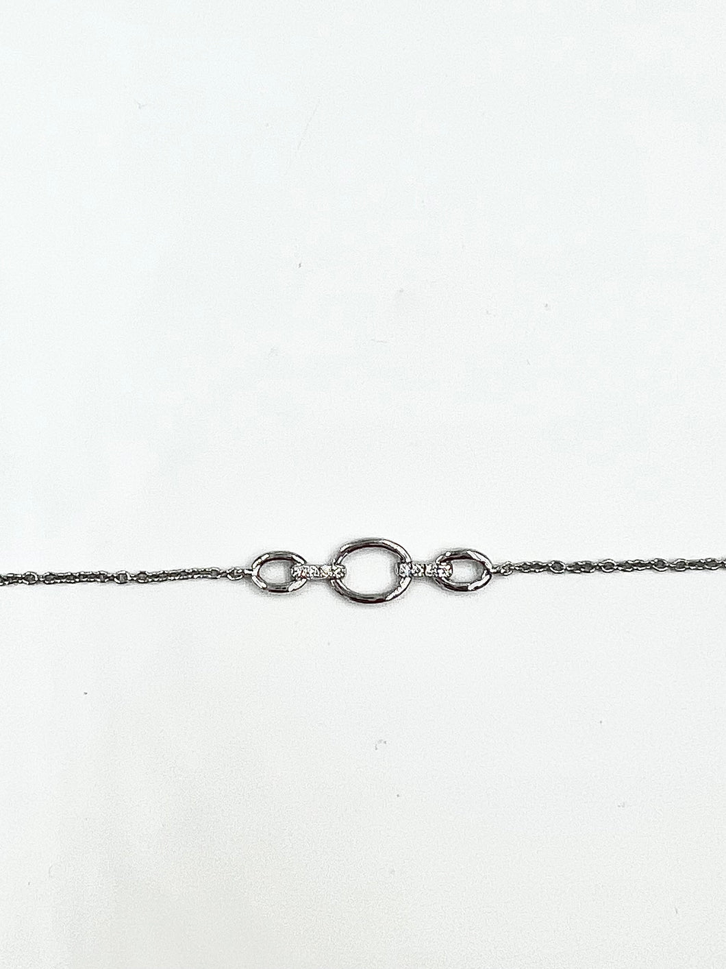 14k - White Gold 0.06 BRACELET