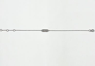 14k - White Gold 0.13 - BRACELET