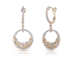 14k Yellow Gold 0.65 EARRINGS