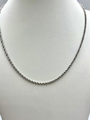 14K White 5.3g CHAIN