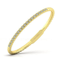 Load image into Gallery viewer, BG3845-65Y45JJ  Gabriel &amp; Co. 18K White Gold Multi Row Textured Diamond Bangle