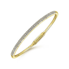 Load image into Gallery viewer, BG4009-65Y45JJ  Gabriel &amp; Co. 18K White Gold Multi Row Textured Diamond Bangle