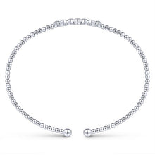 Load image into Gallery viewer, BG4116-65W45JJ  Gabriel &amp; Co. 18K White Gold Multi Row Textured Diamond Bangle