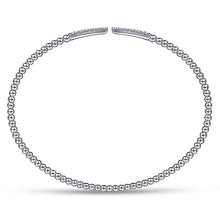 Load image into Gallery viewer, BG4216-65W45JJ  Gabriel &amp; Co. 18K White Gold Multi Row Textured Diamond Bangle