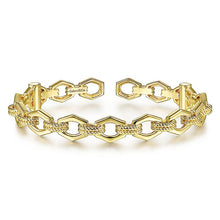 Load image into Gallery viewer, BG4236-65Y4JJJ  Gabriel &amp; Co. 18K White Gold Multi Row Textured Diamond Bangle