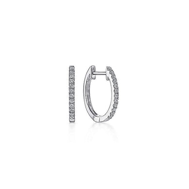 EG11122W45JJ  Gabriel & Co. 18K White Gold Multi Row Textured Diamond Bangle