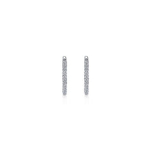 Load image into Gallery viewer, EG11122W45JJ  Gabriel &amp; Co. 18K White Gold Multi Row Textured Diamond Bangle