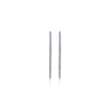 Load image into Gallery viewer, EG13505W45JJ  Gabriel &amp; Co. 18K White Gold Multi Row Textured Diamond Bangle