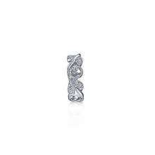 Load image into Gallery viewer, EG14247W45JJ  Gabriel &amp; Co. 18K White Gold Multi Row Textured Diamond Bangle