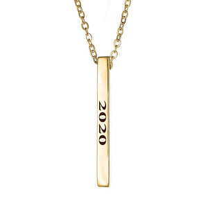 MAYA J 2020 VERTICAL BLOCK NECKLACE