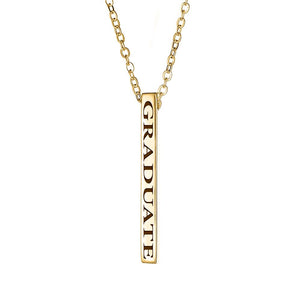 MAYA J GRADUATE VERTICAL BLOCK NECKLACE