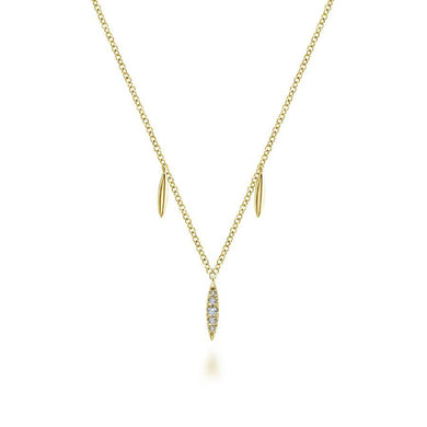 14K Yellow Gold Fashion Necklace