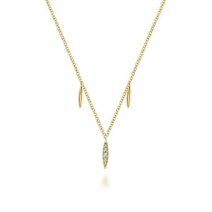 14K Yellow Gold Fashion Necklace